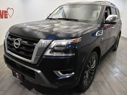 Used 2022 Nissan Armada Platinum w/ Captain's Chairs Package