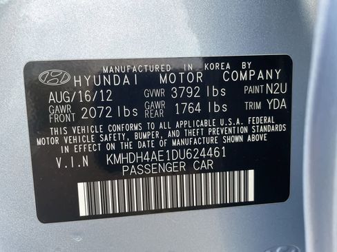 Used 2013 Hyundai Elantra GLS w/ Preferred Pkg image 28