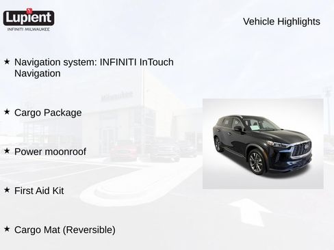 Used 2023 INFINITI QX60 Luxe w/ Cargo Package AWD/4WD image 2