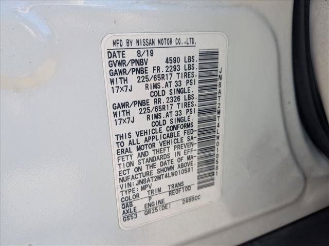 Used 2020 Nissan Rogue SV FWD image 23