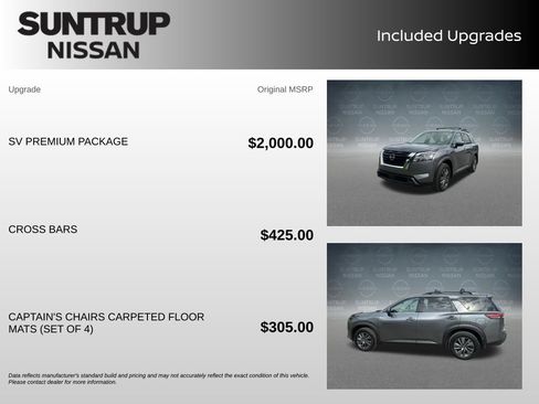 Certified 2025 Nissan Pathfinder SV w/ SV Premium Package FWD image 2