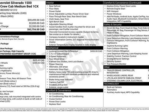 Used 2024 Chevrolet Silverado 1500 Custom AWD/4WD image 16