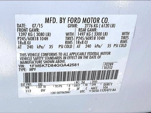 Used 2016 Ford Explorer XLT FWD image 35