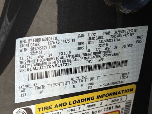 Used 2022 Lincoln Navigator Black Label image 36