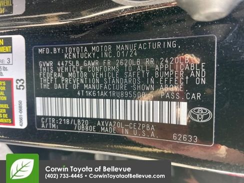 Used 2024 Toyota Camry XSE image 28