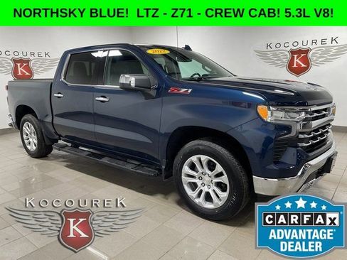 Used 2022 Chevrolet Silverado 1500 LTZ AWD/4WD image 1