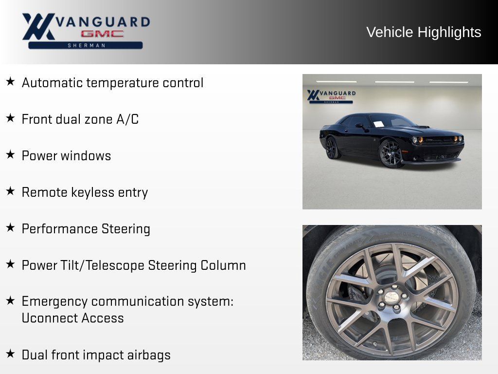 Used 2016 Dodge Challenger R/T Scat Pack RWD image 5