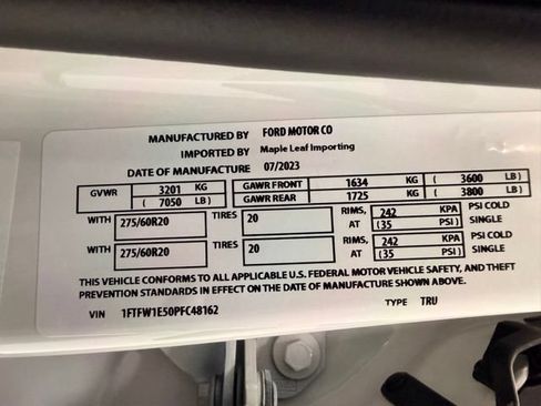 Used 2023 Ford F150 Lariat w/ Equipment Group 502A High AWD/4WD image 61