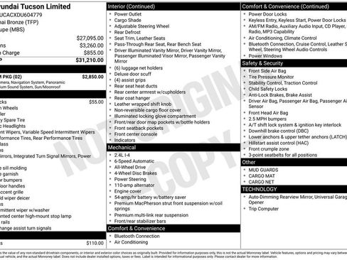 Used 2013 Hyundai Tucson Limited w/ Premium Pkg image 33