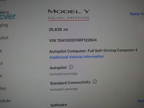 Used 2024 Tesla Model Y Performance AWD/4WD image 7