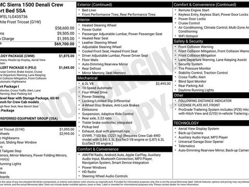 Used 2020 GMC Sierra 1500 Denali w/ Technology Package image 45