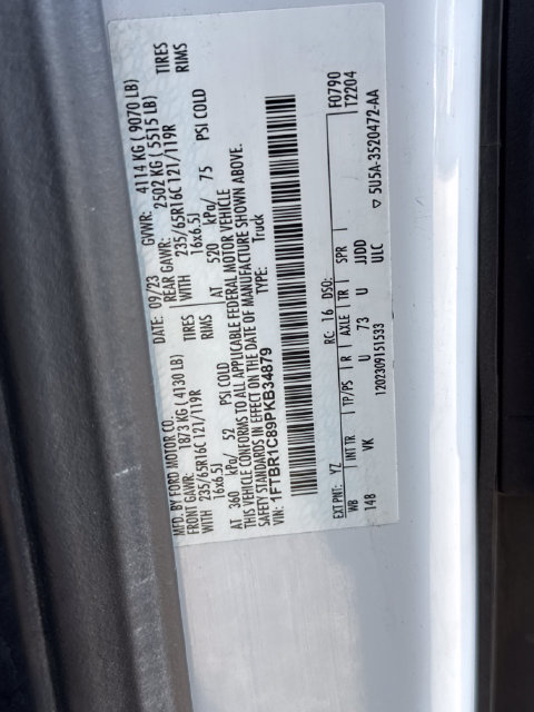 Used 2023 Ford Transit 250 Medium Roof w/ Load Area Protection Package RWD image 28