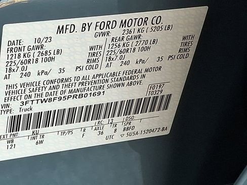 Certified 2023 Ford Maverick Lariat w/ Lariat Luxury Package image 28