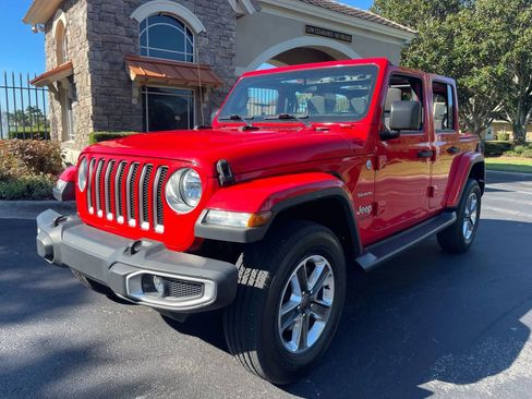 Used 2020 Jeep Wrangler Unlimited Sahara AWD/4WD image 1