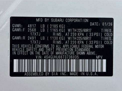 New 2026 Subaru Crosstrek 2.5i Wilderness image 32