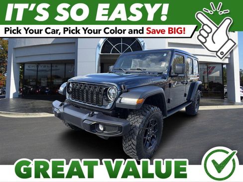 Used 2025 Jeep Wrangler Willys image 1