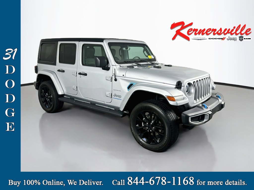 Used 2023 Jeep Wrangler Unlimited Sahara w/ Cold Weather Group AWD/4WD image 1