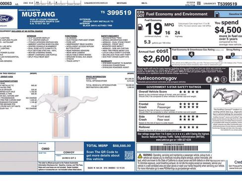 New 2026 Ford Mustang GT Premium w/ Bronze Appearance Package image 4