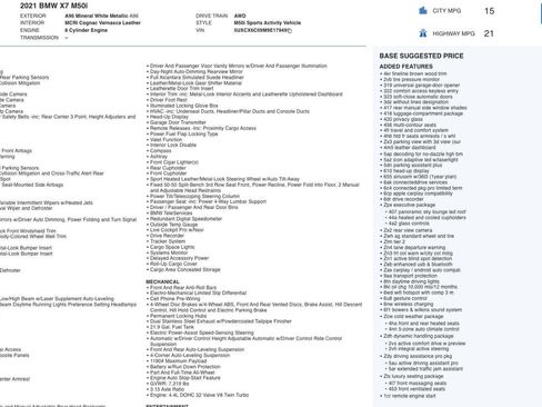 Used 2021 BMW X7 M50i w/ Dynamic Handling Package image 11