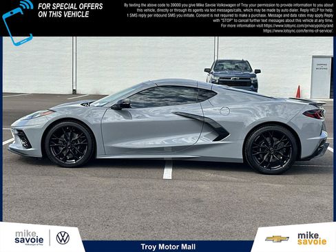 Used 2024 Chevrolet Corvette Stingray Preferred Cpe w/ Battery Protection Package RWD image 2