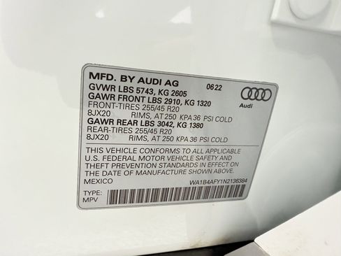 Used 2022 Audi SQ5 Premium Plus w/ Premium Plus Package image 21
