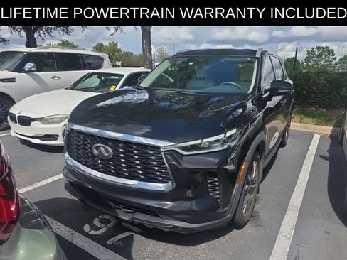 Certified 2024 INFINITI QX60 Luxe w/ Cargo Package FWD image 3