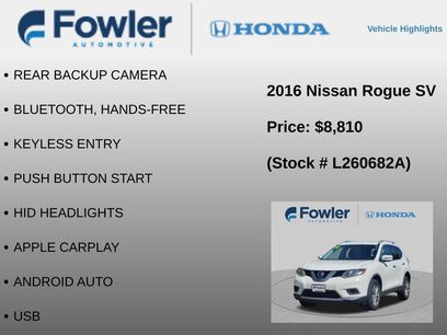 Used 2016 Nissan Rogue SV
