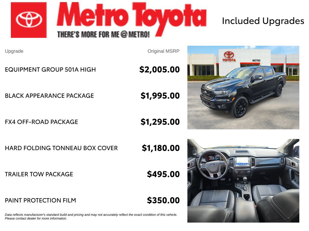 Used 2023 Ford Ranger Lariat w/ Equipment Group 501A High AWD/4WD image 4