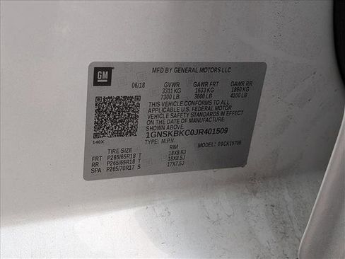 Used 2018 Chevrolet Tahoe LT w/ Luxury Package image 16