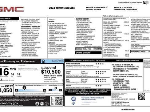 Used 2024 GMC Yukon AT4 image 4