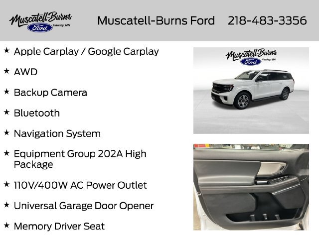 Certified 2025 Ford Expedition Max Active AWD/4WD image 7
