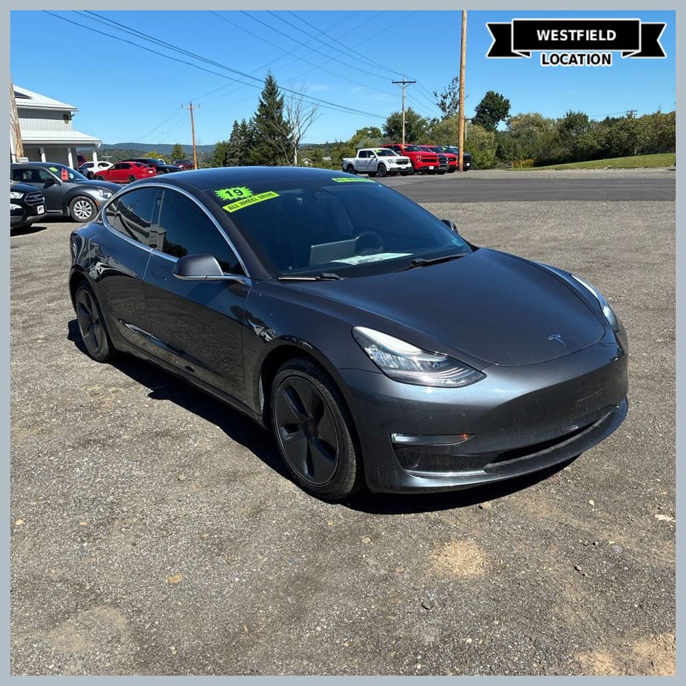 Used 2019 Tesla Model 3 Long Range AWD/4WD image 1