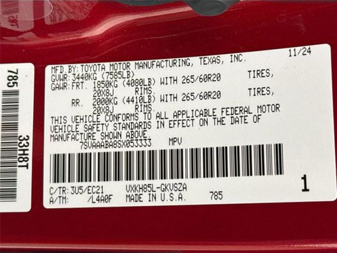 Used 2025 Toyota Sequoia SR5 image 52