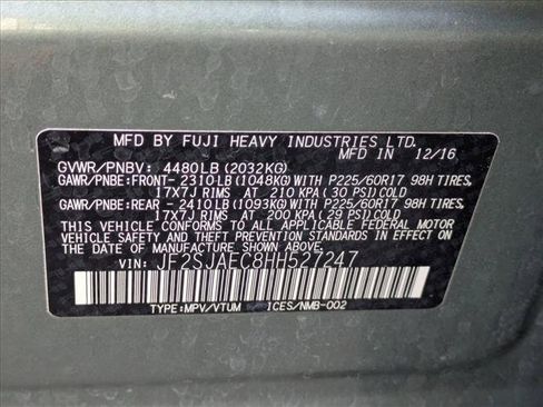 Used 2017 Subaru Forester 2.5i Premium w/ Popular Package #2A image 23