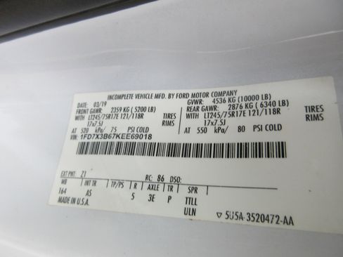 Used 2019 Ford F350 XL w/ XL Value Package image 36