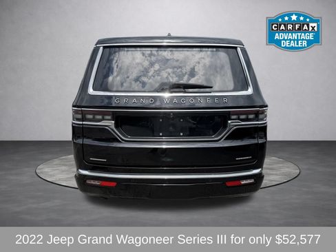 Used 2022 Jeep Grand Wagoneer Series III w/ Rear Seat Video Group 1 AWD/4WD image 4