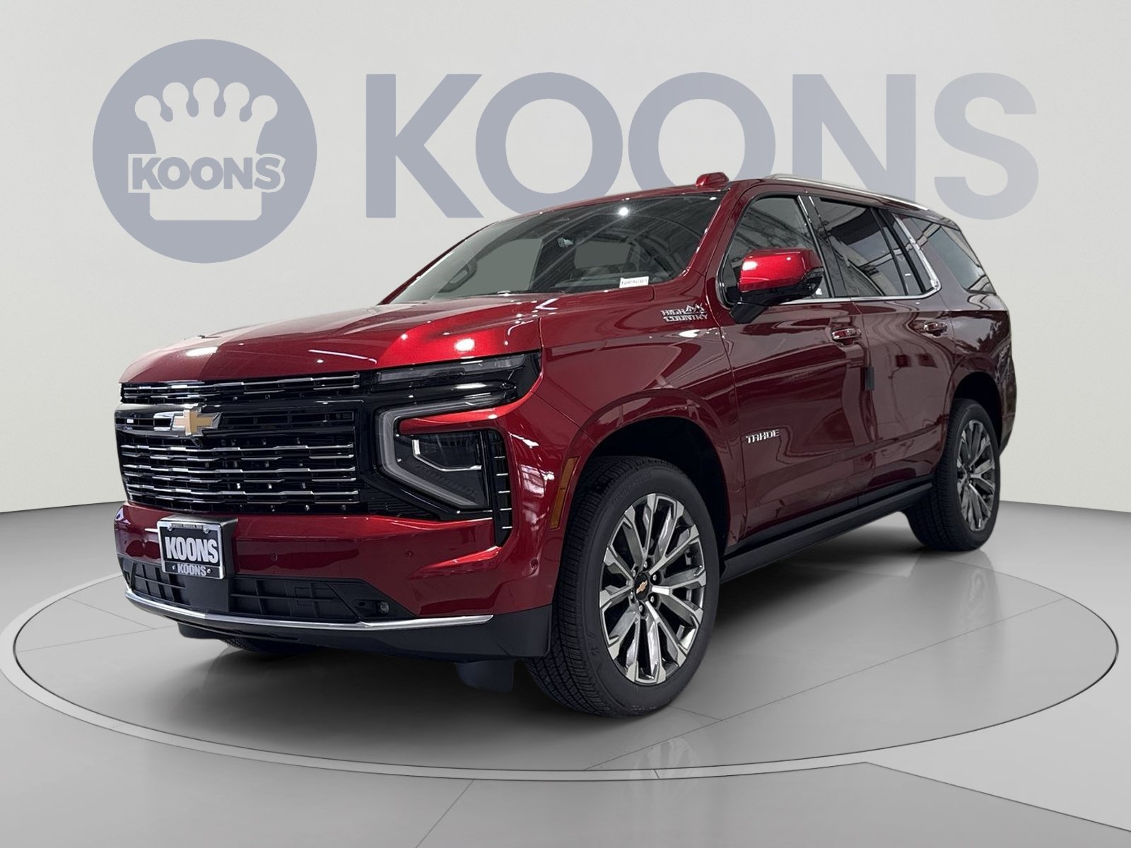 New 2026 Chevrolet Tahoe High Country AWD/4WD image 1