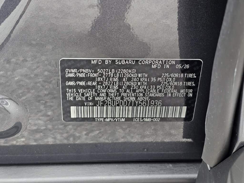 New 2026 Subaru Outback Limited AWD/4WD image 31