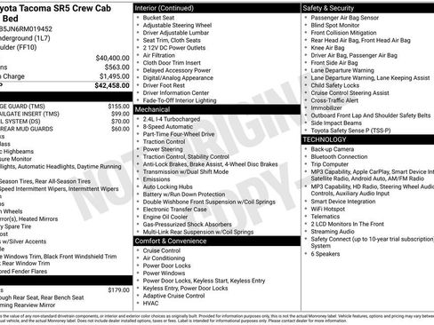 Used 2024 Toyota Tacoma SR5 AWD/4WD image 25