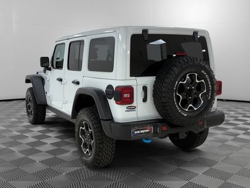 Used 2022 Jeep Wrangler Unlimited Rubicon 4xe w/ Steel Bumper Group AWD/4WD image 3