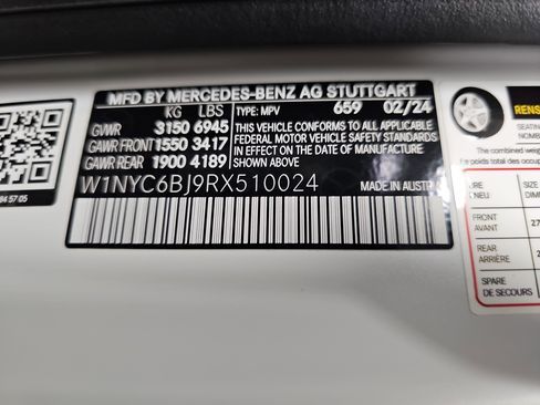 Certified 2024 Mercedes-Benz G 550 image 39