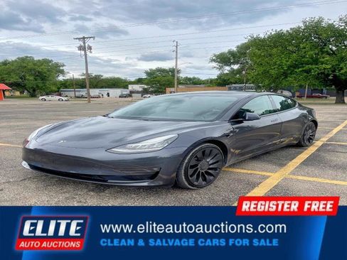 Used 2021 Tesla Model 3 Performance AWD/4WD image 4