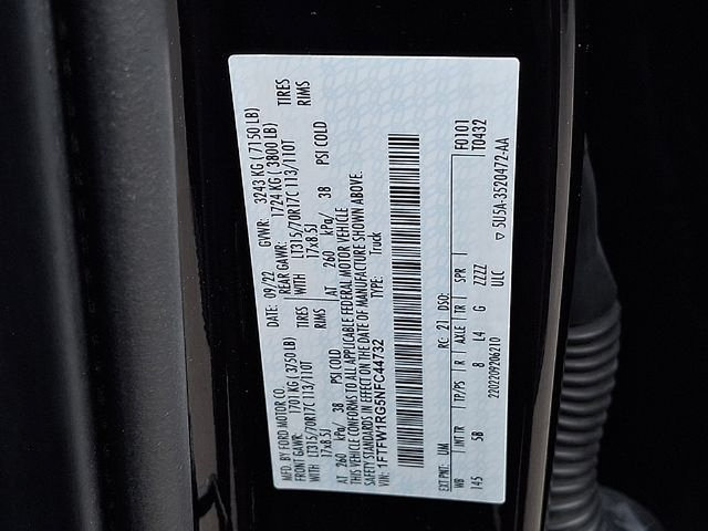 Used 2022 Ford F150 Raptor w/ Equipment Group 801A High AWD/4WD image 24