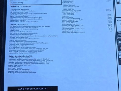 New 2026 Land Rover Range Rover Velar Dynamic SE image 33