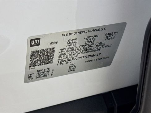 New 2026 Chevrolet Tahoe Z71 w/ Z71 Off-Road Package image 21