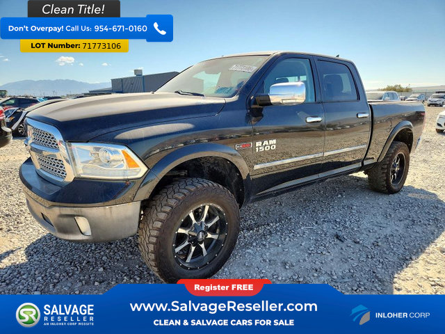 Used 2015 RAM 1500 Laramie w/ Convenience Group AWD/4WD image 1