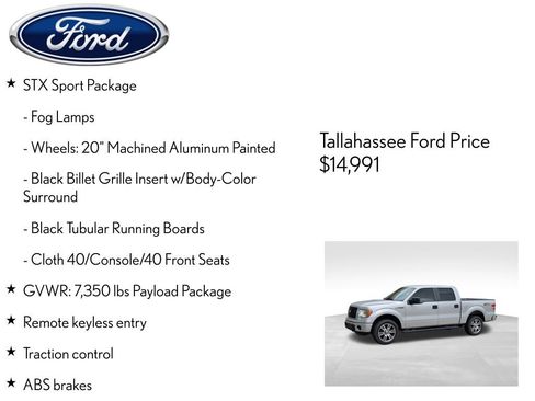 Used 2014 Ford F150 STX w/ Equipment Group 201A Mid AWD/4WD image 4