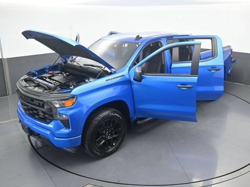 Used 2025 Chevrolet Silverado 1500 Custom w/ Turbomax Blackout Package AWD/4WD image 62