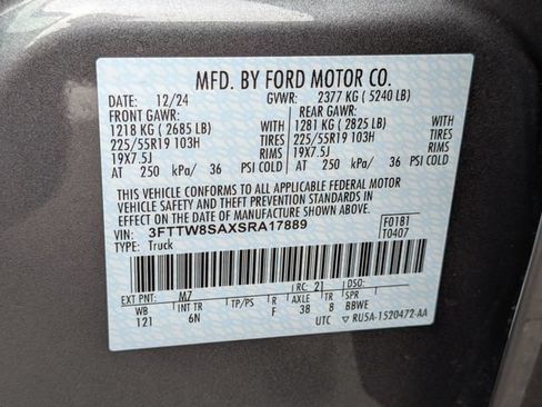 Used 2025 Ford Maverick Lariat AWD/4WD image 43