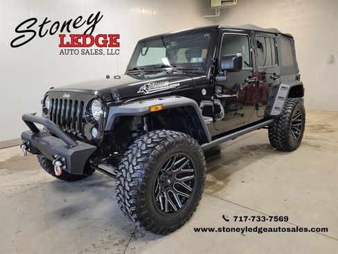 Used 2016 Jeep Wrangler Unlimited Sport w/ Quick Order Package 24S AWD/4WD image 1